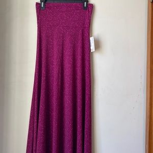 LuLaRoe Maxi Dress in XS -Gorgeous patterned color